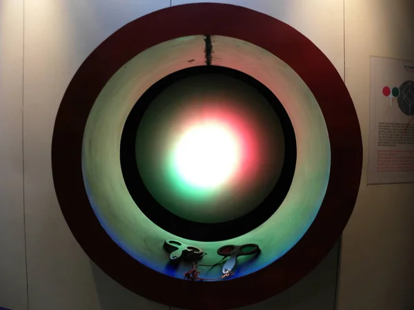 Модель Просмотра Теней Промышленном Технологическом Музее Висварая — стоковое фото