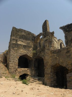 Kalenin antik kalıntıları, Golconda kalesi. 