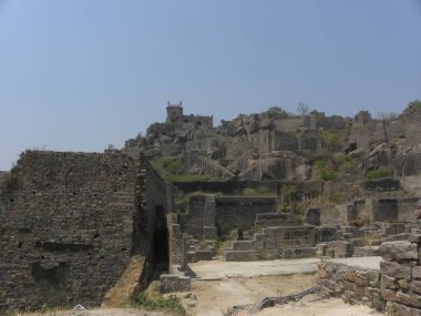 Kalenin antik kalıntıları, Golconda kalesi. 