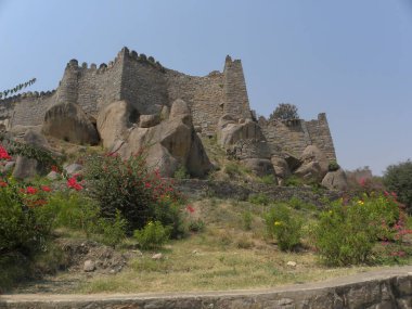 Kalenin antik kalıntıları, Golconda kalesi. 