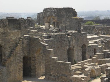 Kalenin antik kalıntıları, Golconda kalesi. 