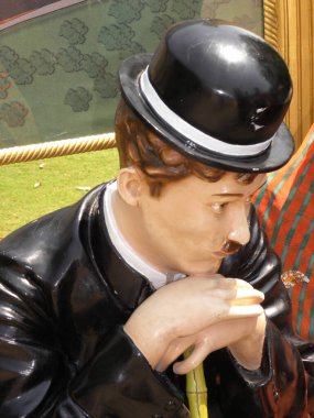 Charlie Chaplin 'in Ramoji Film Şehri' ndeki heykeli