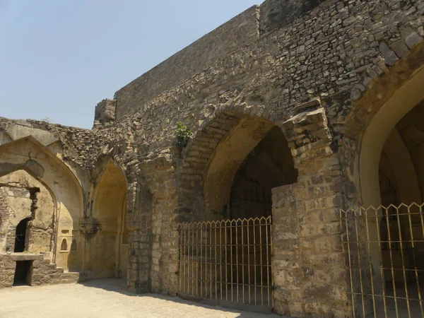 Ruines Antiques Château Fort Golconda — Photo