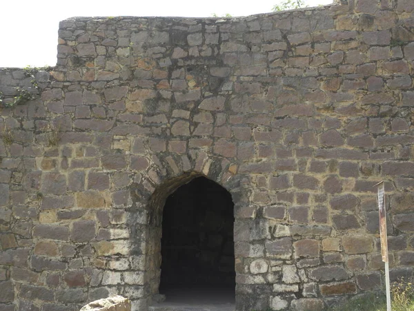 Ruines Antiques Château Fort Golconda — Photo