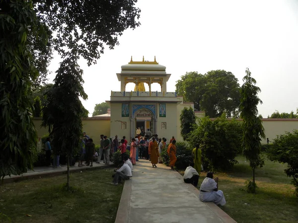 Šrí Digambar Jain Chrám Věnovaný Jain Tirthankar Lord Shreyans Nath — Stock fotografie