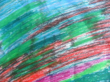 Renkli yağlı pastel dokulu arka plan