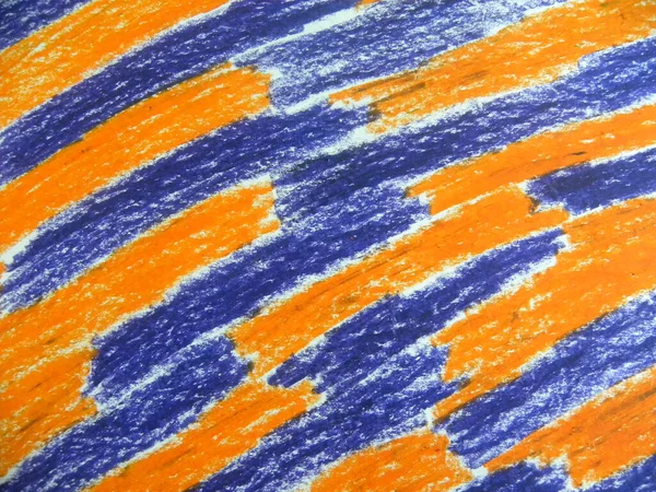 Масляная Пастила Оранжевого Синего Цвета — стоковое фото