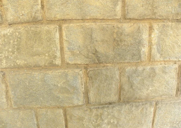 ベージュ素朴なコンクリートレンガの壁のテクスチャの背景 — ストック写真