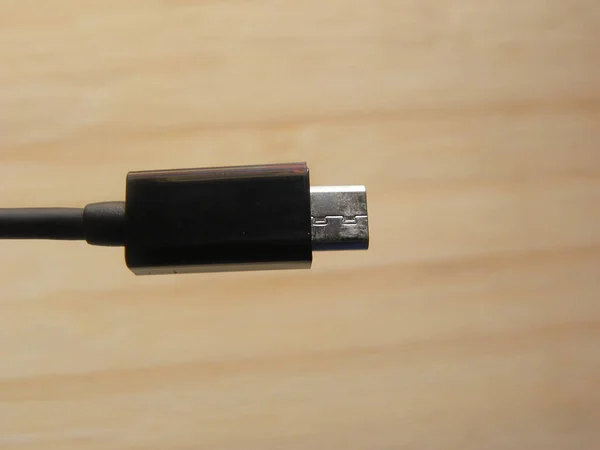 Micro Usb Mobiltelefon Laddare Kabel — Stockfoto