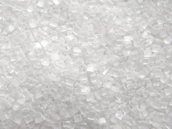 Biały Kolor Wspólny Cukier Rafinowany — Zdjęcie stockowe