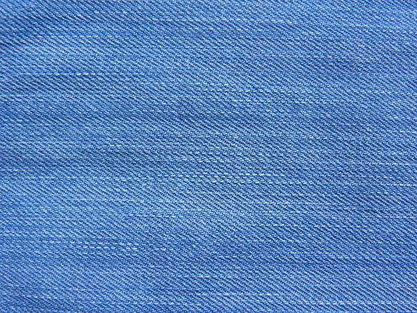 Indigo Kleur Jeans Textuur Achtergrond — Stockfoto