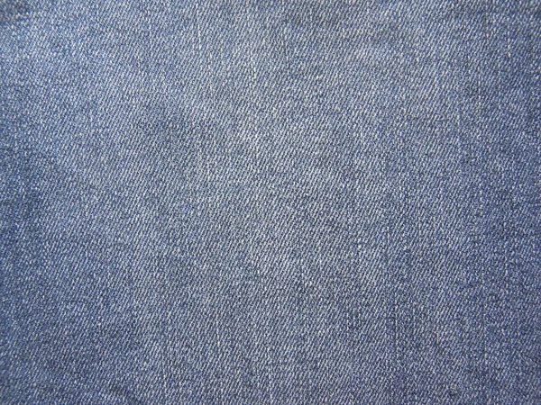 Faded Azul Cor Jeans Texturizado Fundo — Fotografia de Stock