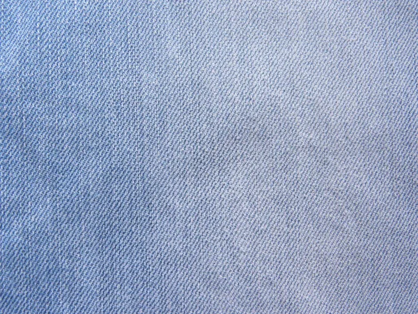 Verblasste Hellblaue Jeans Strukturierten Hintergrund — Stockfoto