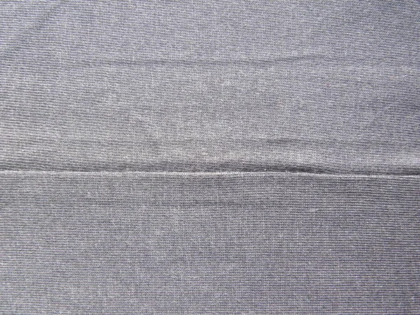 Seam Gray Cotton Fabric — Stock Photo, Image