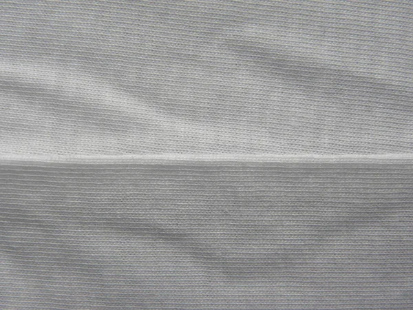 灰色棉织物上的接缝 — 图库照片