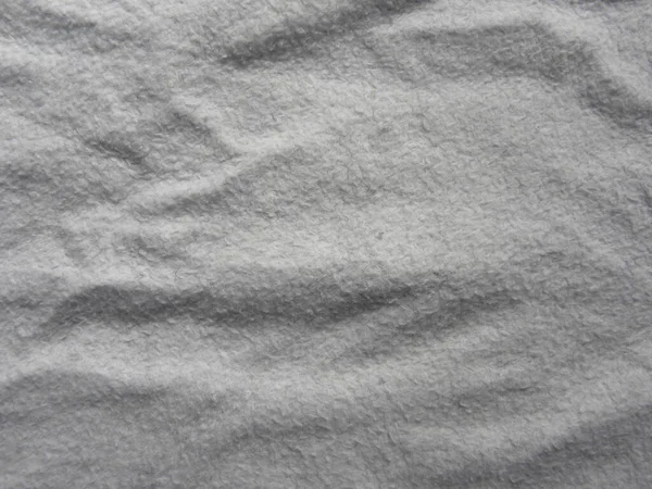 有皱纹的灰色软棉织物 — 图库照片