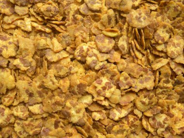 Sarı ve kahverengi Chana Jor Garam Hint yemeği