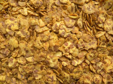 Sarı ve kahverengi Chana Jor Garam Hint yemeği