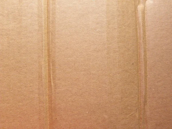 Béžová Lepenková Krabice Texturované Pozadí Vráskami — Stock fotografie