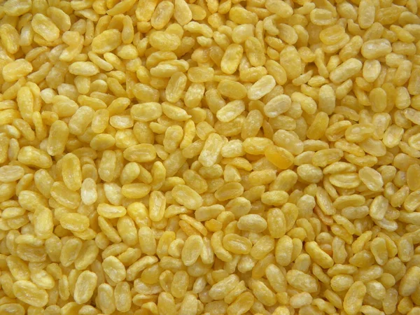 Желтый Цвет Жареных Бобов Индийская Закуска — стоковое фото
