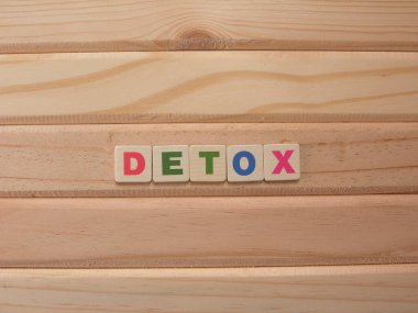 Ahşap arka planda kelime arızası