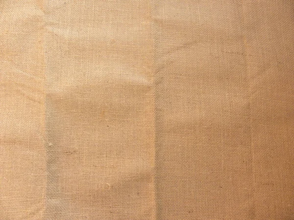 Beżowy Kolor Juta Tkanina Teksturowane Tło — Zdjęcie stockowe