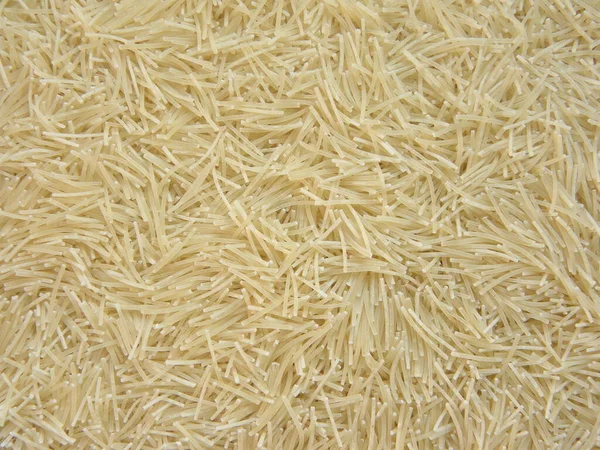 White Color Raw Vermicelli Pasta — Stock Photo, Image