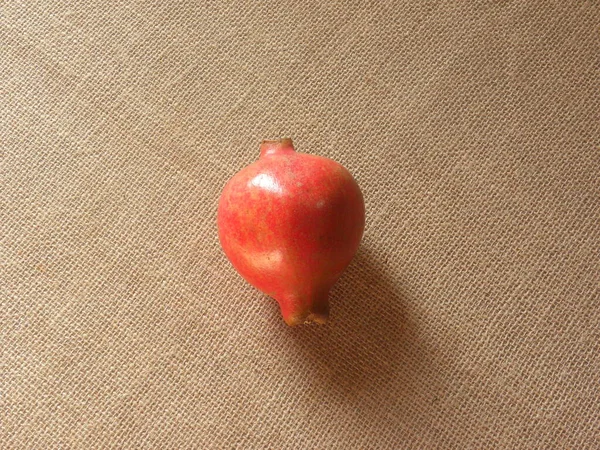 Rode Kleur Rijp Granaatappel Fruit — Stockfoto