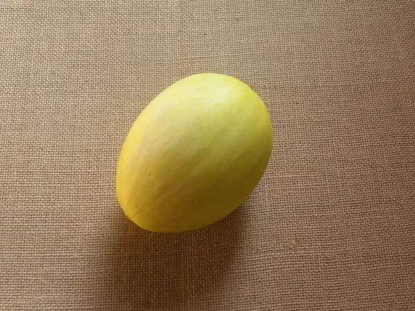 Kuning Matang Seluruh Canary Melon — Stok Foto