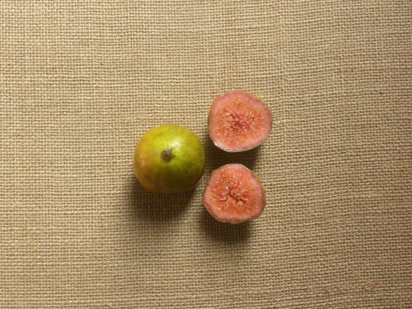 Cor Verde Todo Maduro Indiana Figo Frutas Ficus Racemosa — Fotografia de Stock