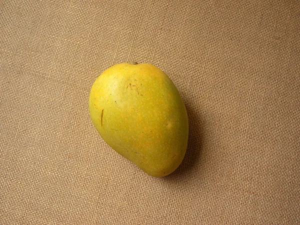 Sarı renkli olgun taze Banganapalli mangosu