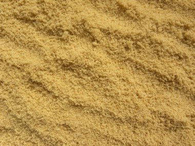 Kahverengi renkli şeker tozu