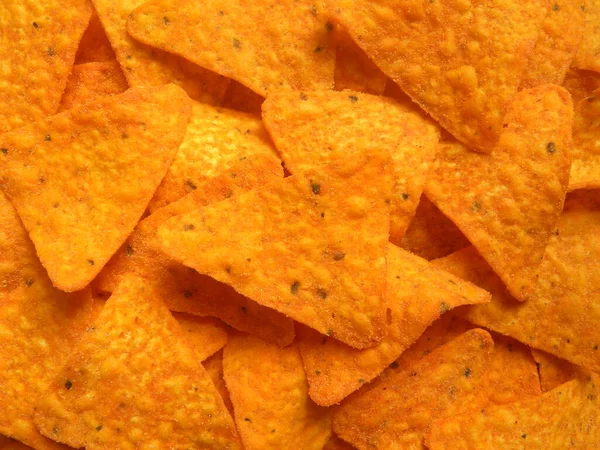 Sarı renkli Nachos tortilla cipsi