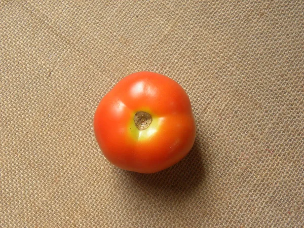 Tomate Mûre Entière Couleur Orange Jaune — Photo