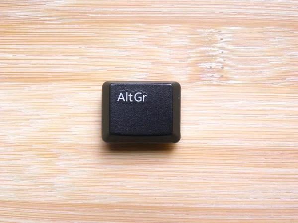 Black Color Alt Graph Key Computer Keyboard — Stock Photo, Image