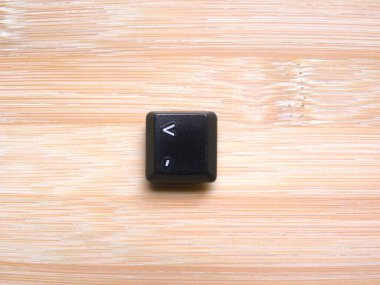 Siyah renk Bilgisayar klavyesinin anahtarından daha az