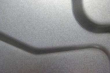 Gri renkli alüminyum makine parçalı arkaplan