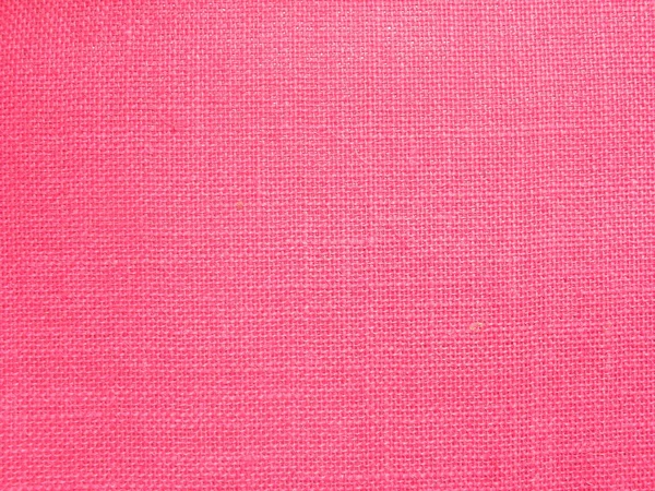 Couleur Rose Toile Toile Jute Fond Texturé — Photo