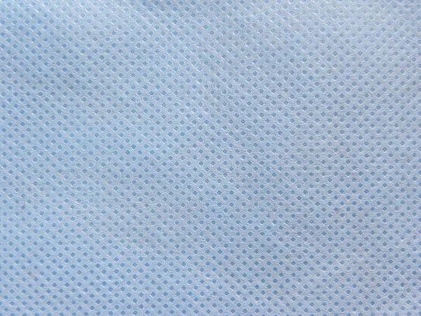 Blue Color Medical Sterilization Packaging Fabric Textured Background — Stock Photo, Image