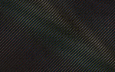 Altın, mavi çizgiler ve hatlarla biçimlendirilmiş geometrik arkaplan. Siyah arkaplan üzerinde vektör grafiği.