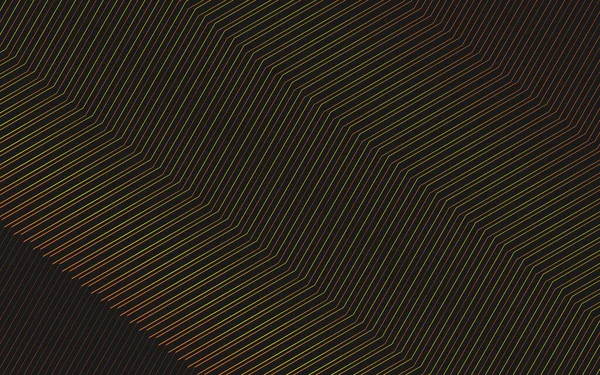 金色の線と輪郭を持つスタイリッシュな幾何学的背景ベクトルグラフィックブラックの背景 — ストックベクタ