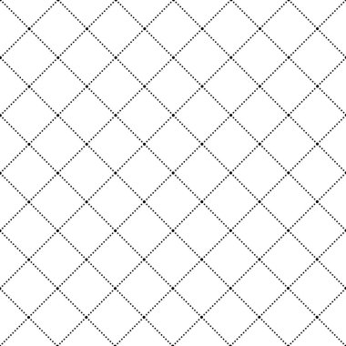 Beyaz arkaplandaki geometrik noktalı desen. Vektör grafiği. 