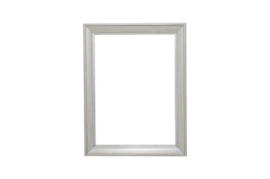 ahşap fotoğraf çerçevesi izole edilmiş beyaz arkaplan.