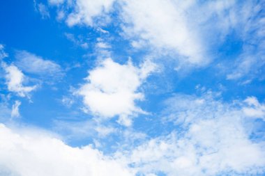 Arkaplanı bulutlu gökyüzü