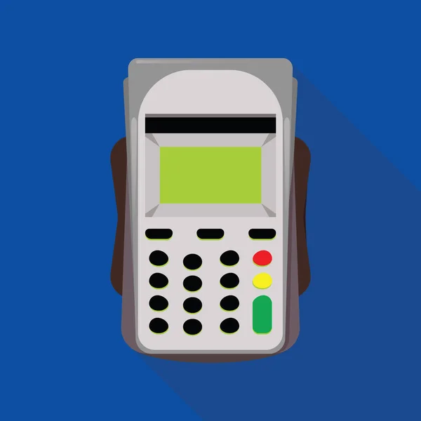 Pos Terminal Vector Ilustración — Archivo Imágenes Vectoriales