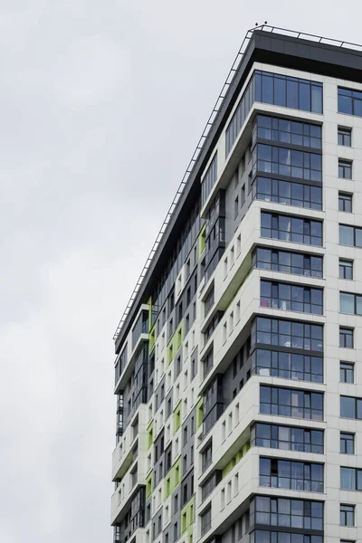 Gökyüzü, ev, dış görünüş, şehir, pencereler, apartman...