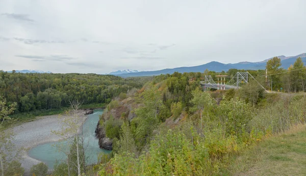 Nehir manzaralı yakın Hazelton