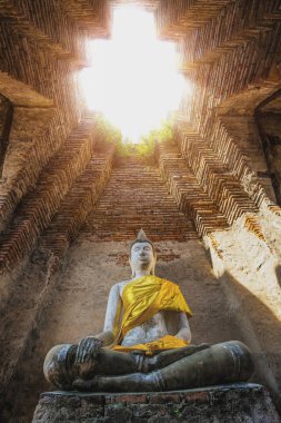 Buda heykeli, Ayuttaya, Tayland
