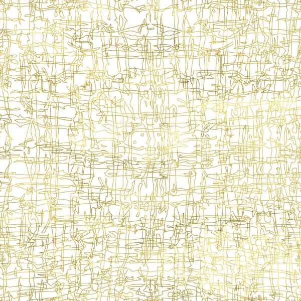 Branco Dourado Grunge Fundo Vintage Fundo Risco Abstrato Ilustração Vetorial — Vetor de Stock