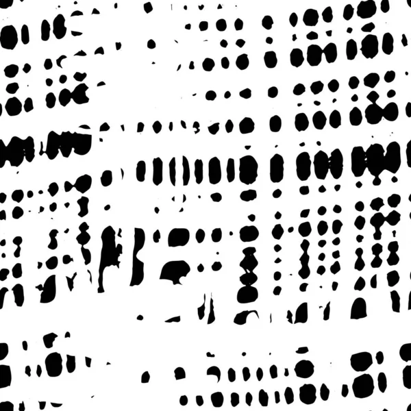 Textura Tejido Patern Grunge Monocromo Sin Costuras Salpicadura Artística Abstracto — Archivo Imágenes Vectoriales